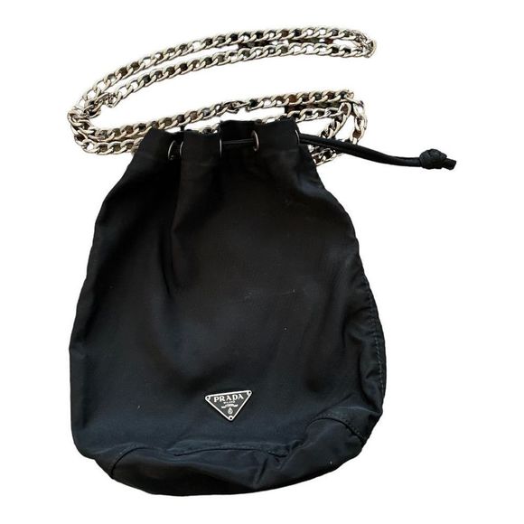 Prada Handbags - PRADA Nylon Pochette Crossbody Bag Authentic